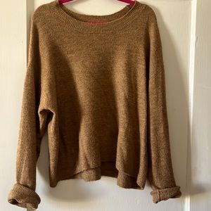 Large H&M Carmel Sweater